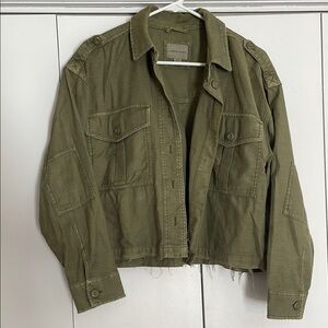 American Eagle Olive Green Women's Jacket